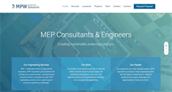 Desktop Screenshot of mpwengineering.com