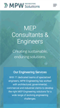 Mobile Screenshot of mpwengineering.com