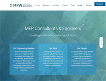 Tablet Screenshot of mpwengineering.com